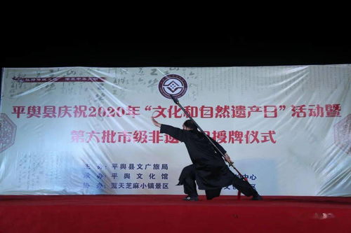 傳承民族瑰寶，演繹非遺華章 平輿縣舉辦文化和自然遺產日活動暨第六批市級非遺授牌儀式